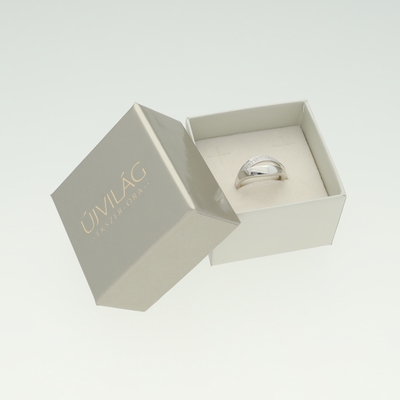 Fehér arany gyűrű 54-es méret (3537155WG)